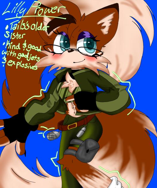 Redesign of my sonic OC!!