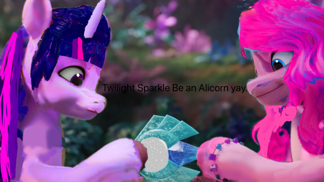 Pinkie Pie and Twilight Sparkle Pony