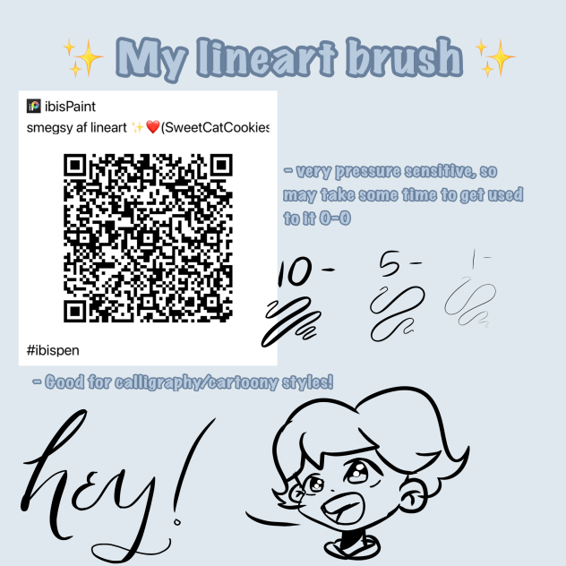 My lineart brush