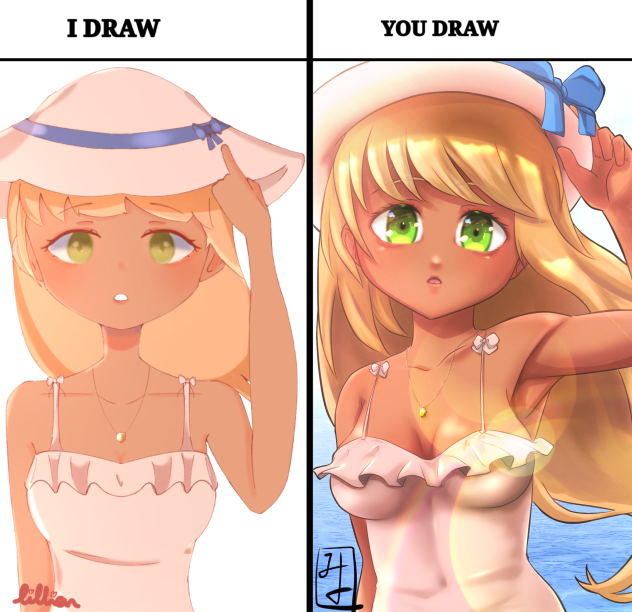 I draw you draw with Georgette Helen