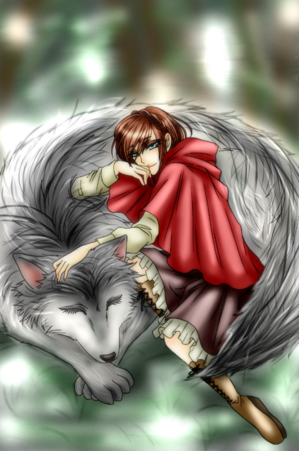 【塗った】赤ずきん