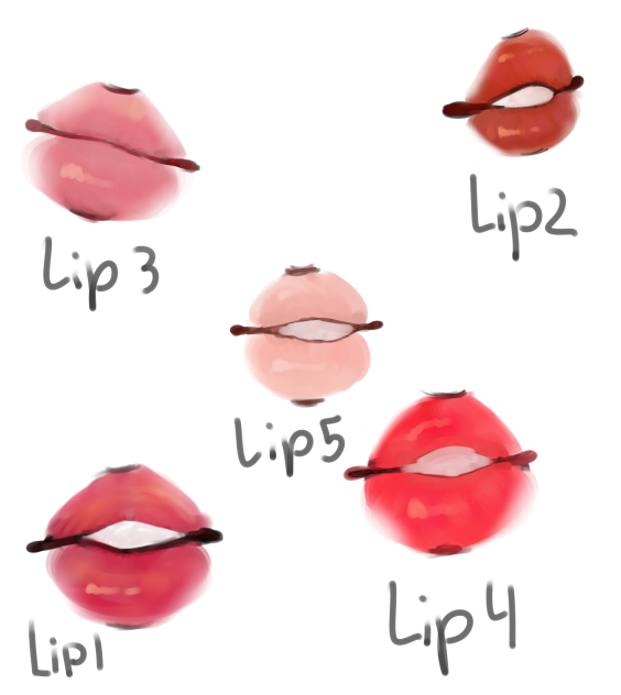 Juicy lips 😏 ibisPaint