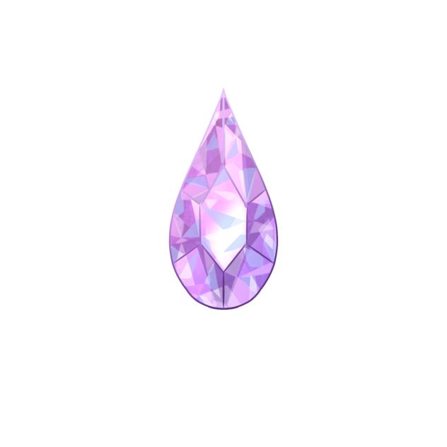 宝石（涙型）