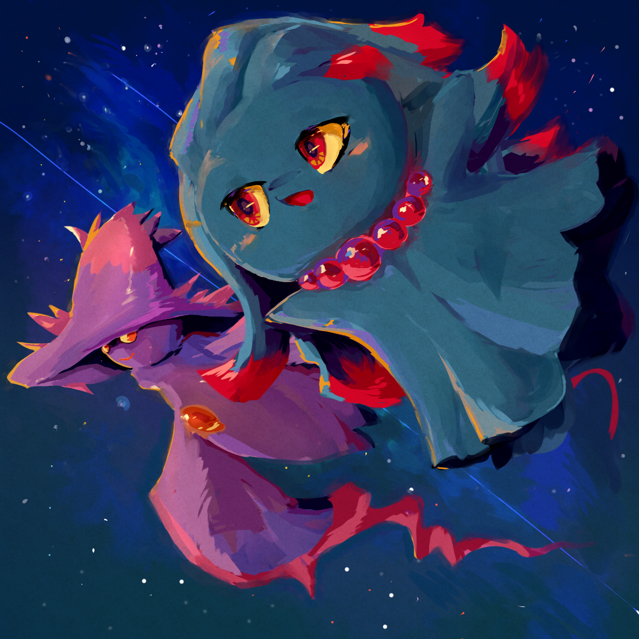 ムウマとムウマージ Ibispaint