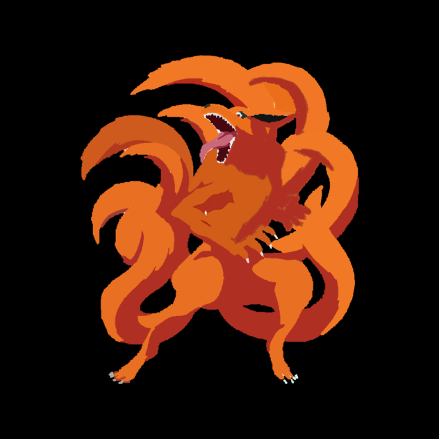 Nine tails - ibisPaint