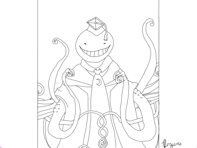 Line Art Korosensei
