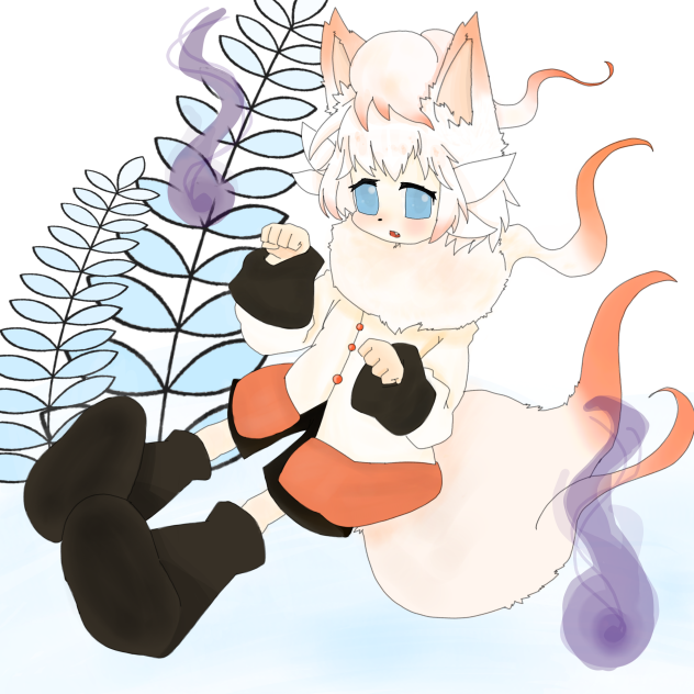 ヒスイゾロア擬人化