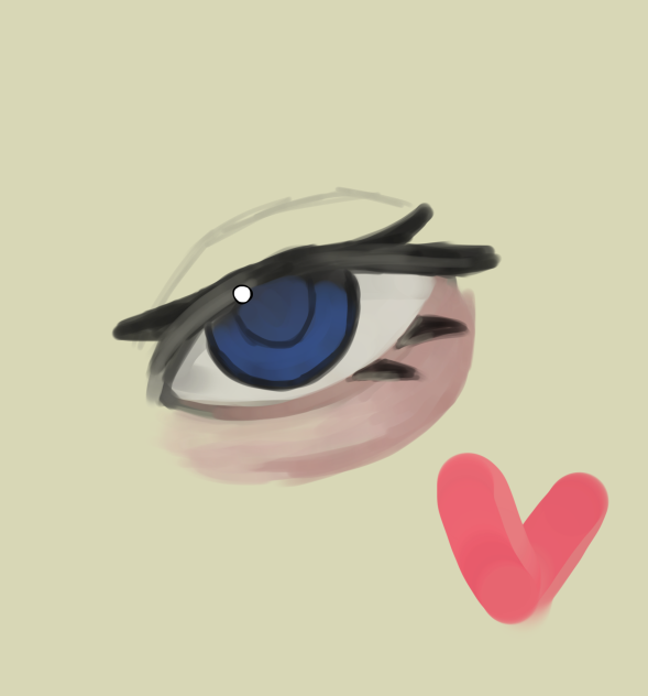 rendered eye