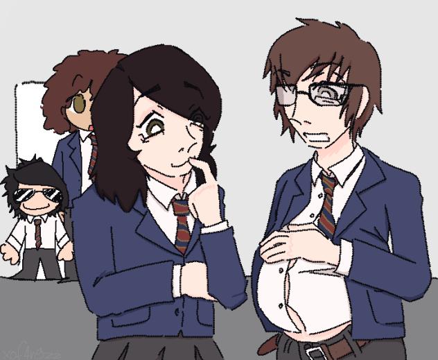 mikey way mcr polycule mpreg