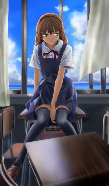 制服少女