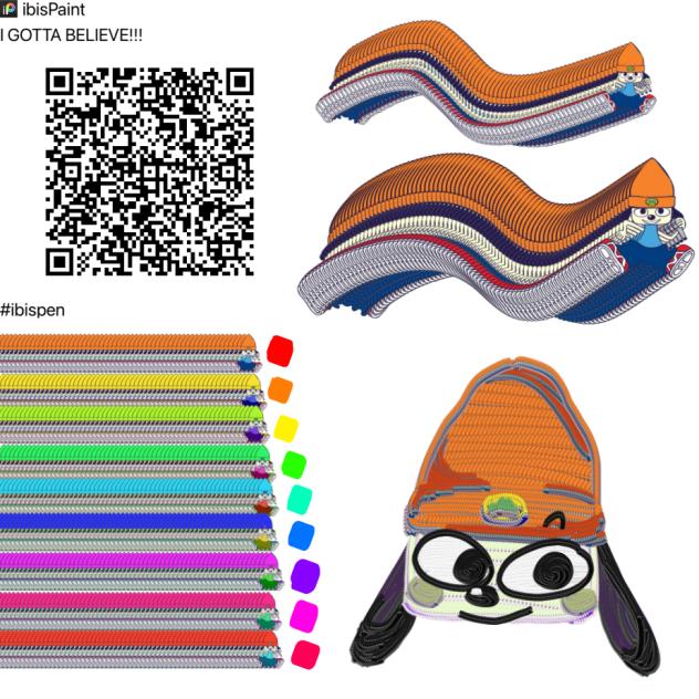 Parappa the Rapper brush