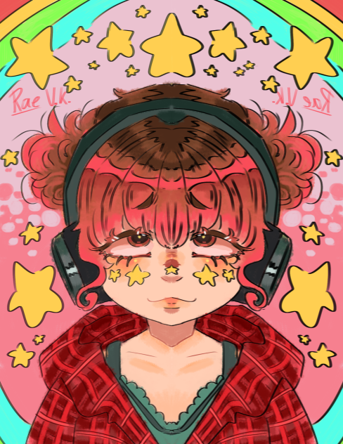 Coloring Paige2 filled in