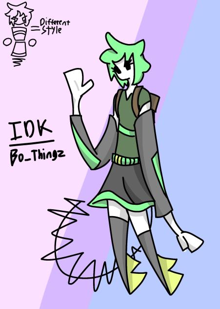 My OC in another style of mine.