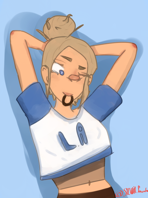 Drawing a blondie