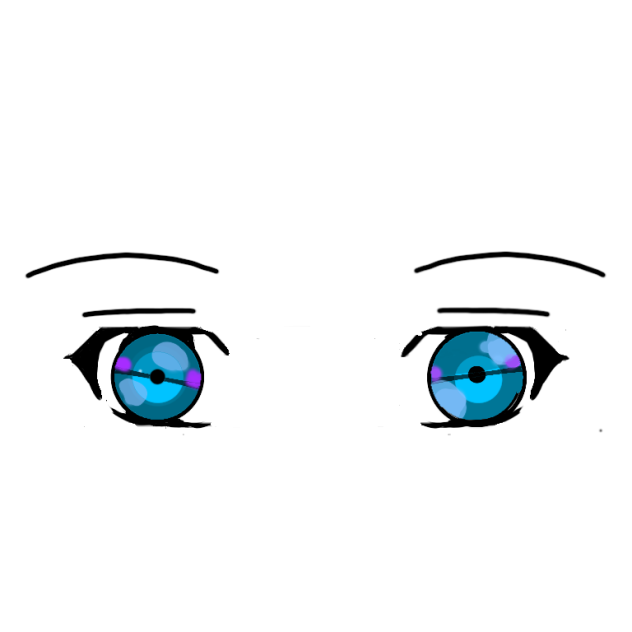 طريقة رسم العين