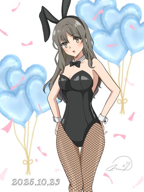 双葉理央　バニー