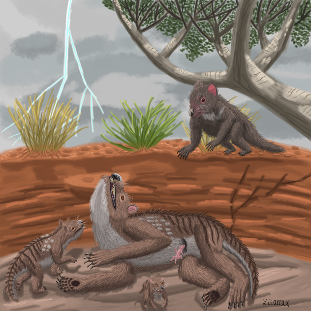 Thylacoleo Carnifex, 60,000 A.D