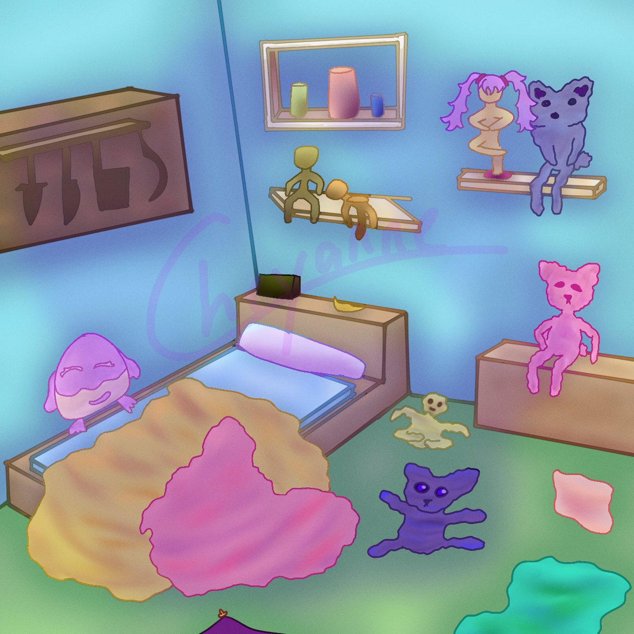 Bedroom - ibisPaint