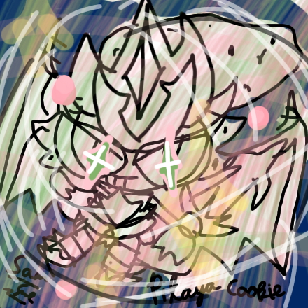 Pitaya Dragon Cookie Art!