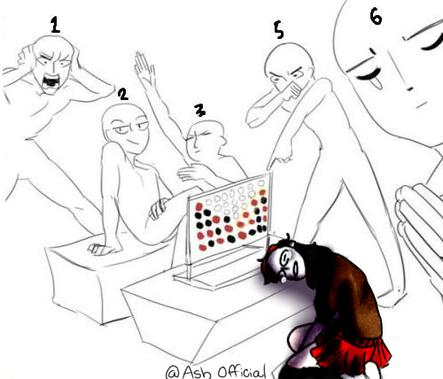 The boys play connect four collab♥︎