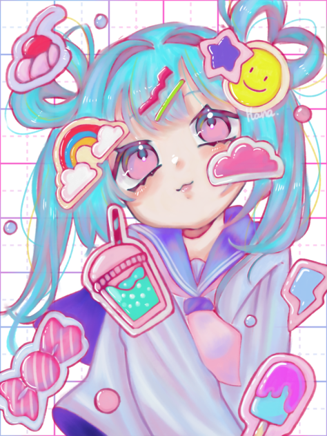 🩷🦄☁🩵