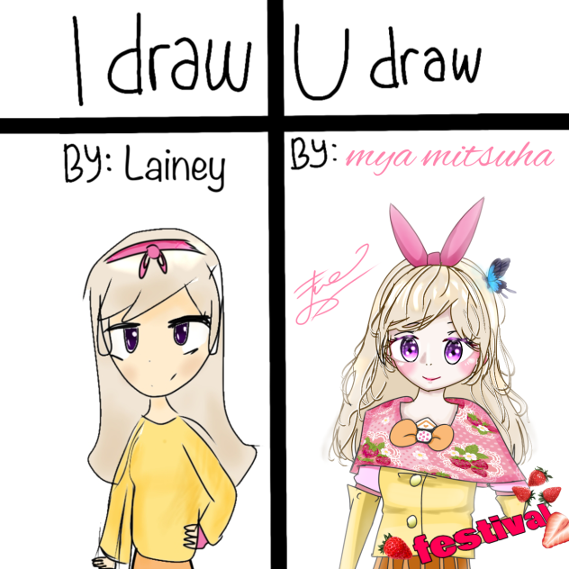 collab i draw u draw - ibisPaint