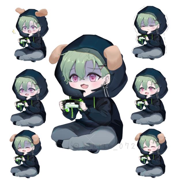 ミニキャラ ジェイ様宛ご依頼絵