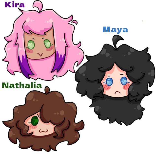 personagens do meu livro A nova cidade