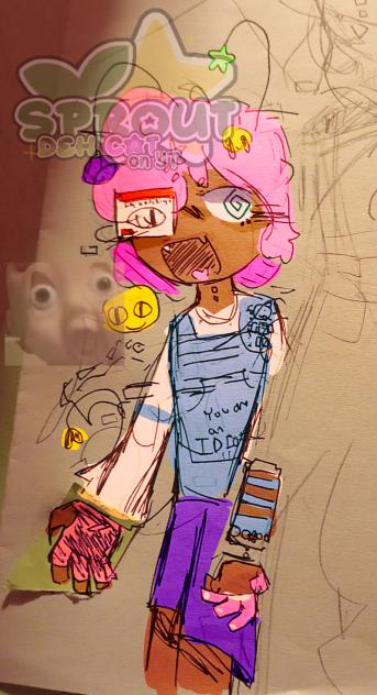 Another trad art but colored in digital😛