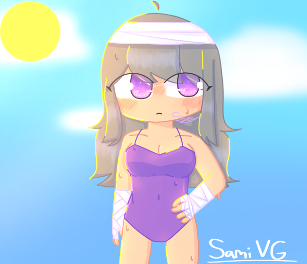 Sami swimsuit, second day