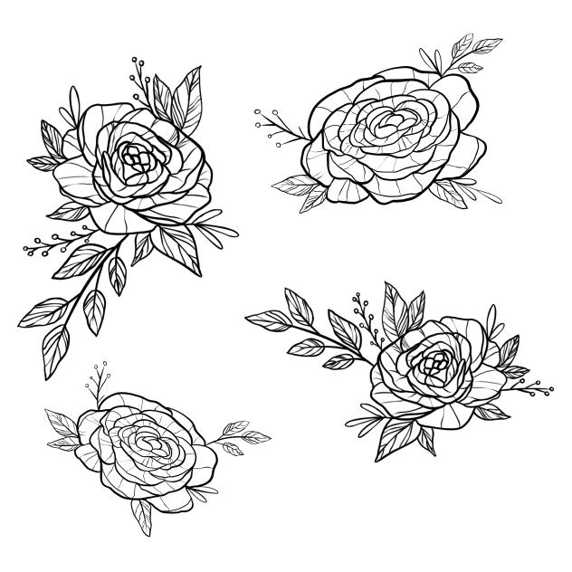Rose  Stamp 🌹