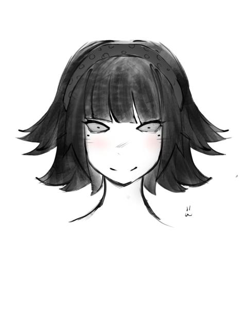 small drawing from 2024 😋💗
