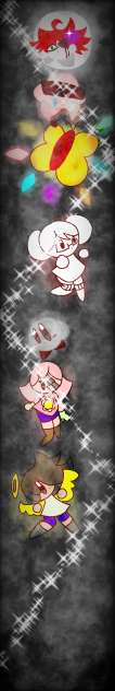 little me and shadow kirby