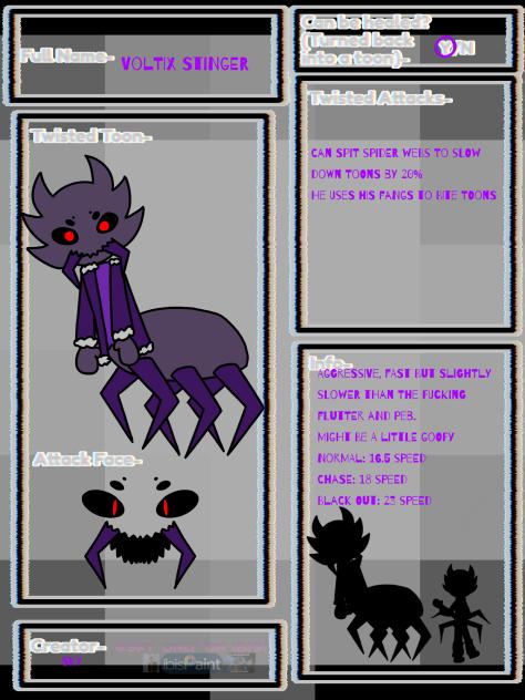 Twisted Voltix HUGE SPIDER