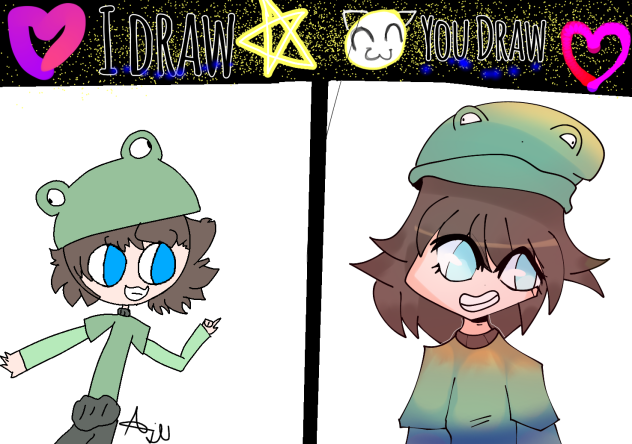 I draw Your draw con Ajuasa ✨💚