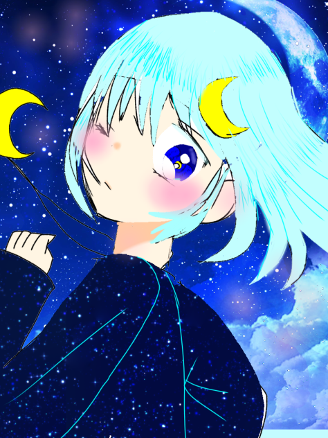 月の少女は舞う 表紙