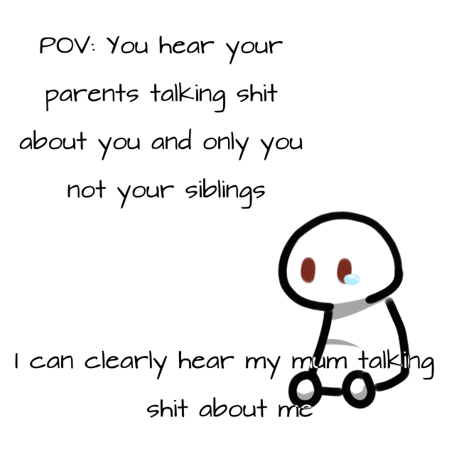 I'm crying the shit out of me