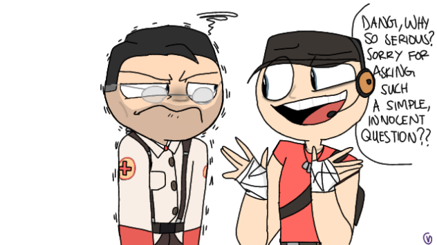 The Medic And Scout 🥰