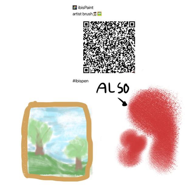 Artist or blood brush