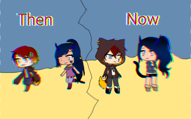 then , now