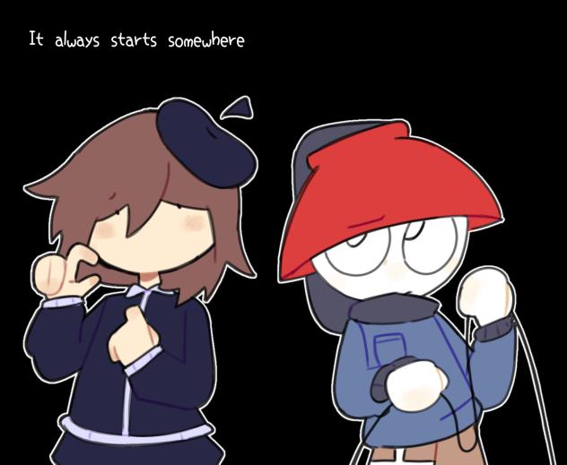 It always starts somewhere