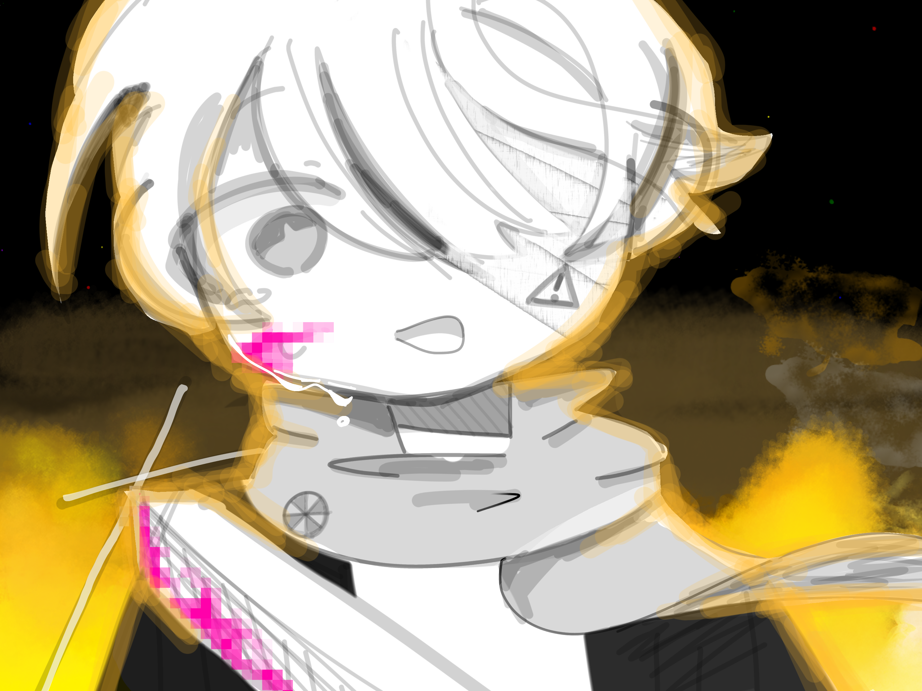 🔥🗡️ - ibisPaint
