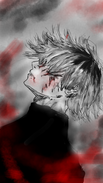 金木君 東京喰種re3巻 - ibisPaint