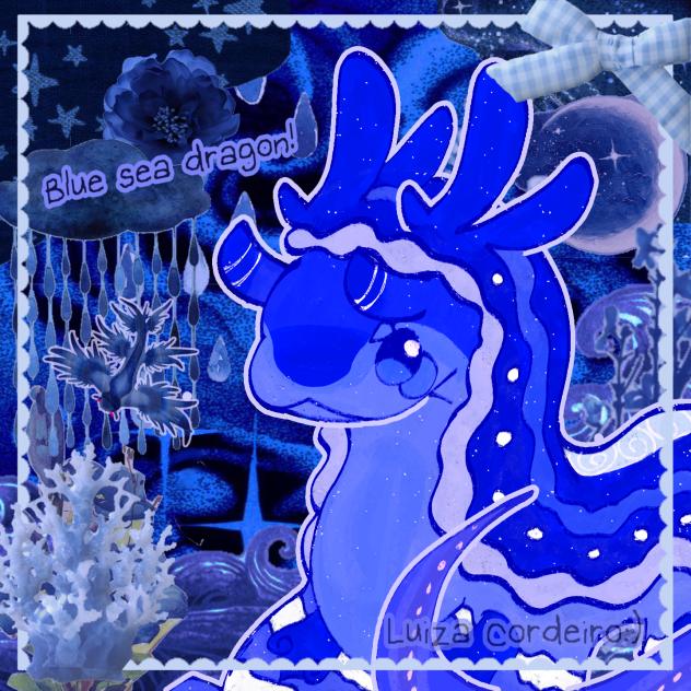 BLUE SEA DRAGON!