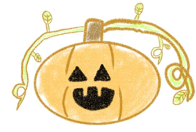 とてつもなくゆるいかぼちゃ