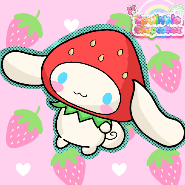 ⋅˚₊‧ 🐶‧₊˚ ✩°🍓⋆｡˚꩜