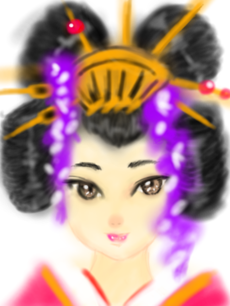 花魁っぽく