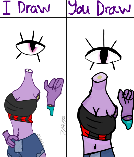 I draw you draw with Nev