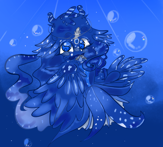 Blue dragon fish