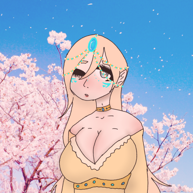 Elf girl. speedpaint